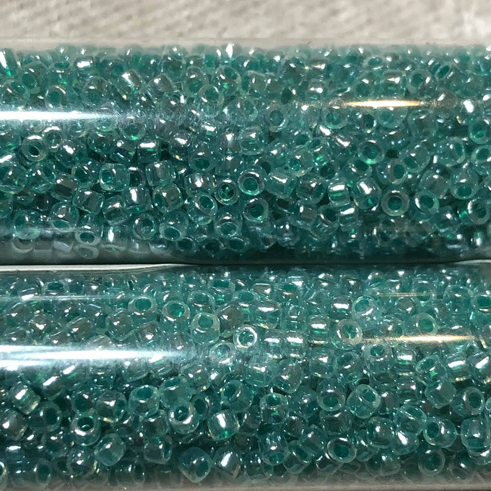 Aqua Green Ceylon 0238 Japanese Glass Delica Beads