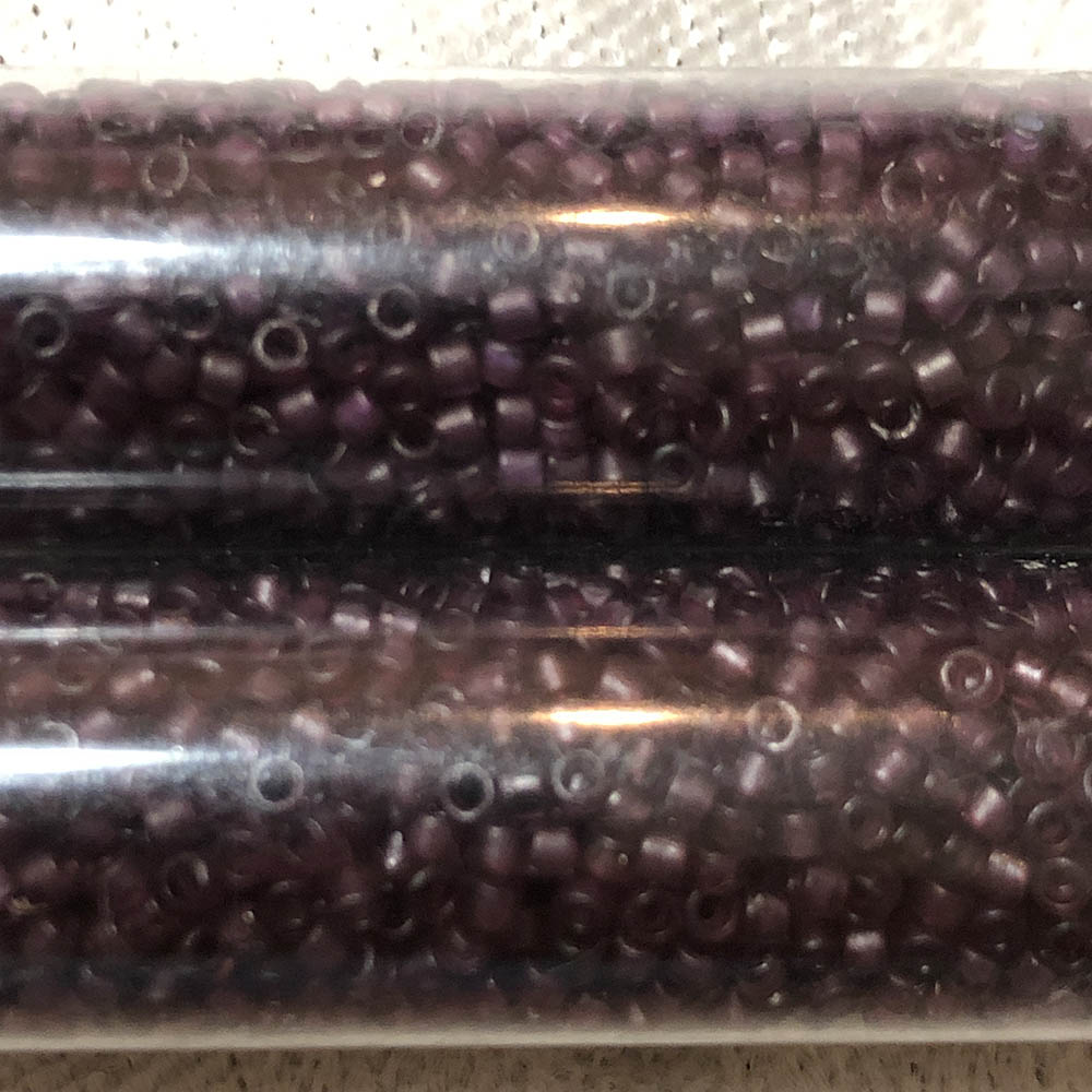 Dark Amethyst Matte 0784 Japanese Glass Delica Beads