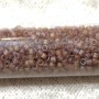 Matte Transparent Topaz AB 0853 Japanese Glass Delica Beads