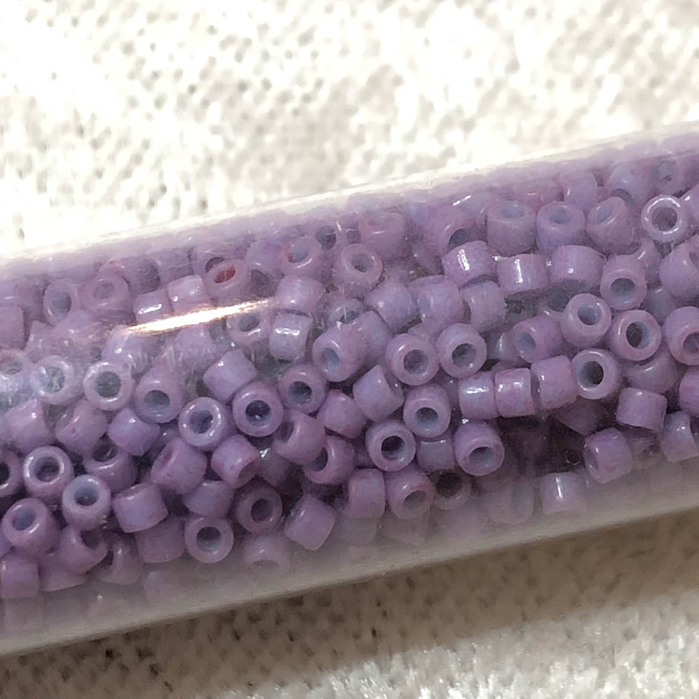 Opaque Dark Lavender 0660 Japanese Glass Delica Beads