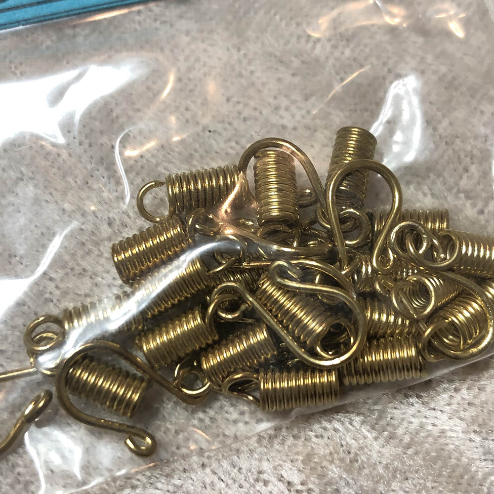 Gold Plated Spring Hooks