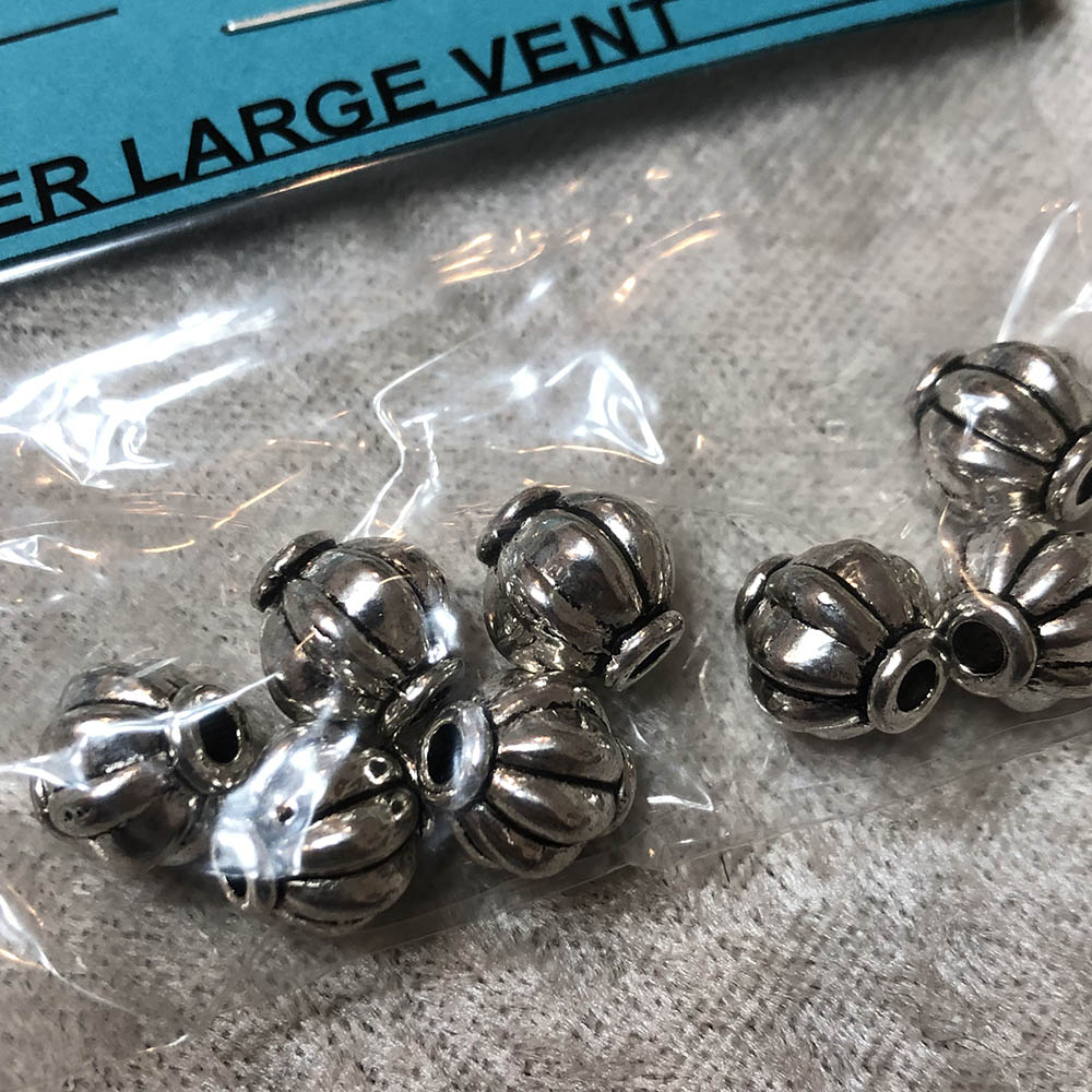 Pewter Large Vent Beads