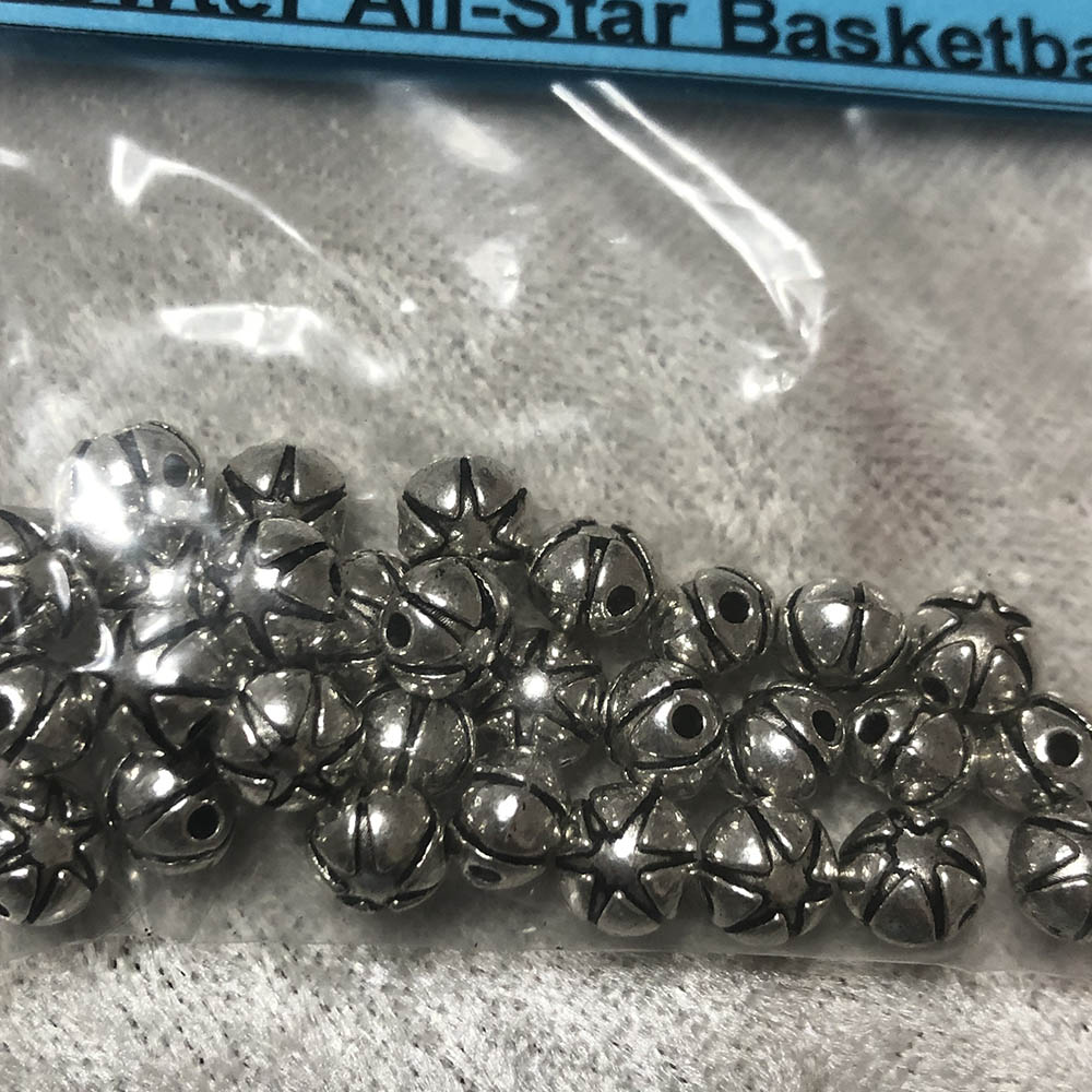 Pewter All-Star Basketball Beads