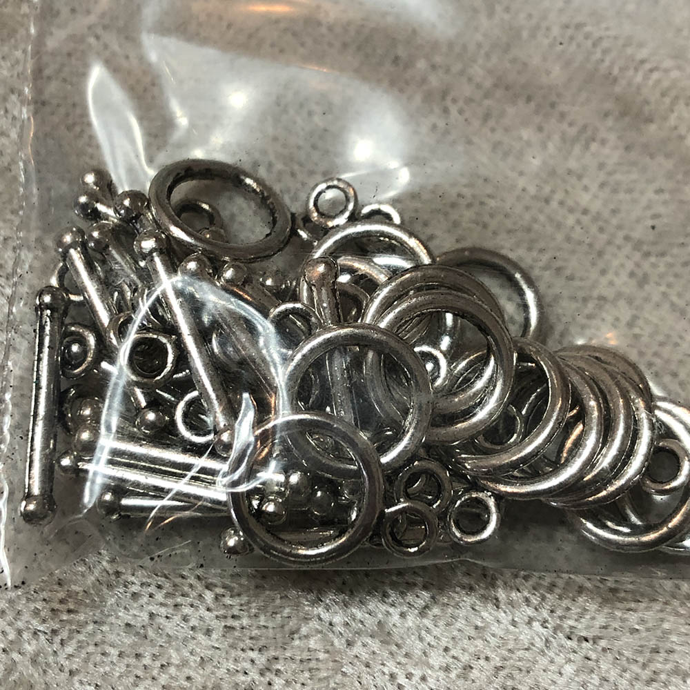 Pewter Tiny Toggles