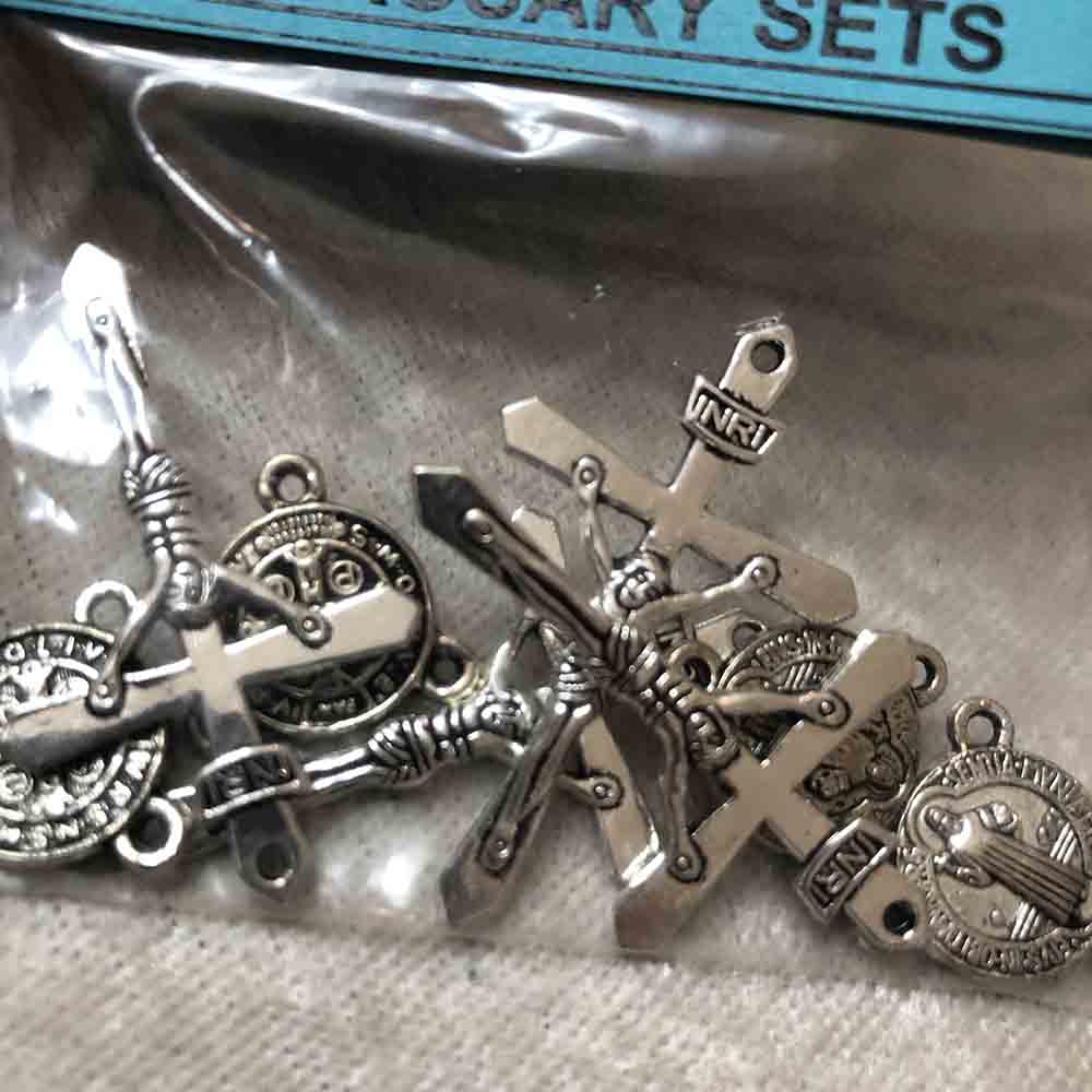 Pewter Basic Rosary Sets