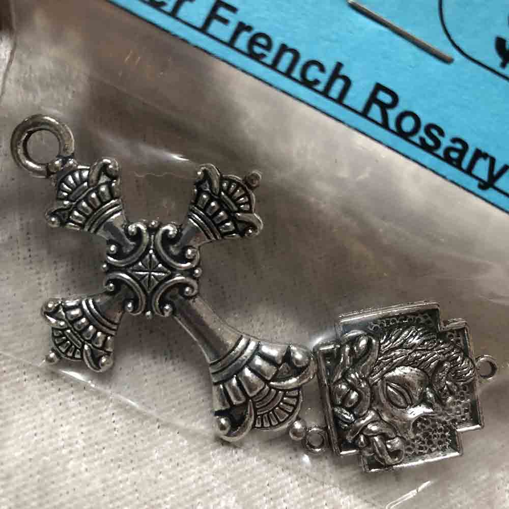 Pewter French Rosary Set