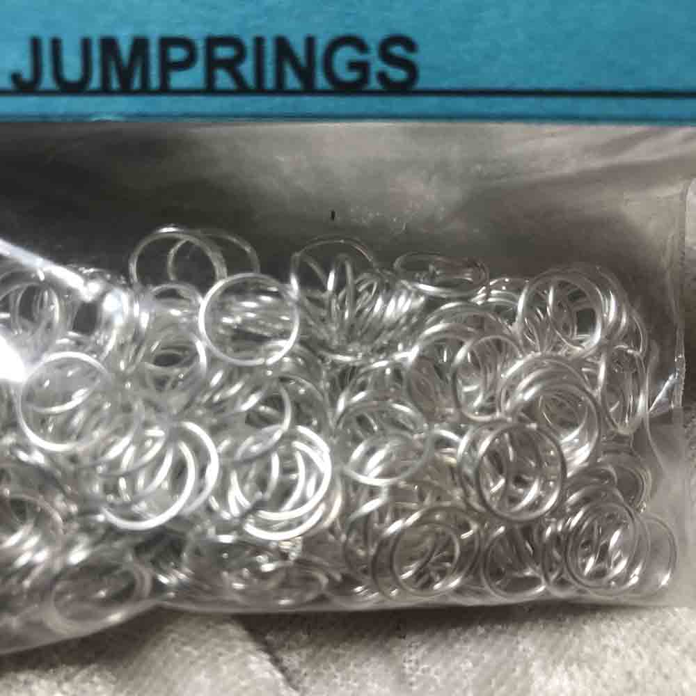 Silver Plated 6mm Jumprings