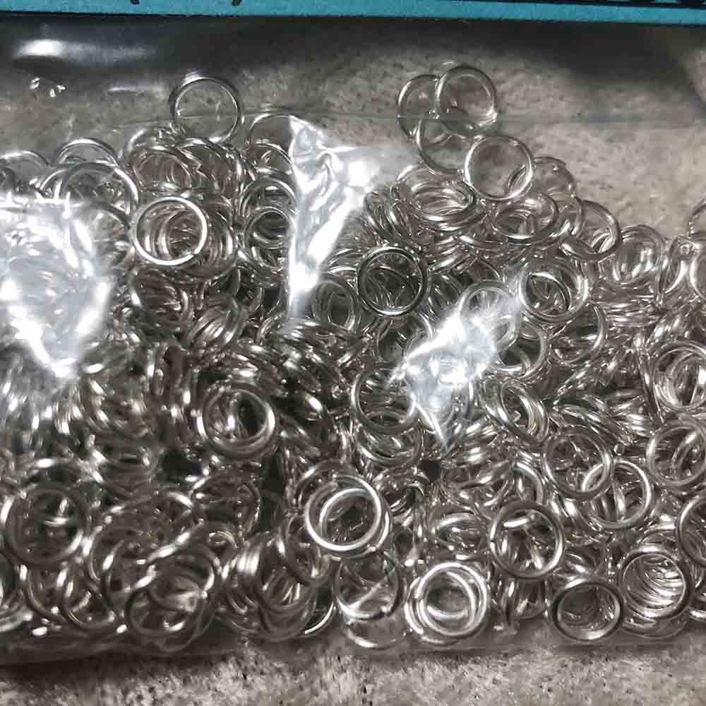 Silver Plated 5mm Jumprings