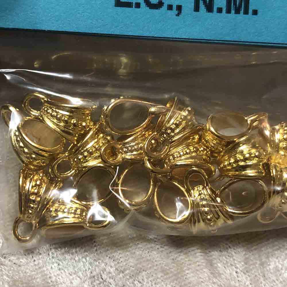 Gold Plated Knobby Bails