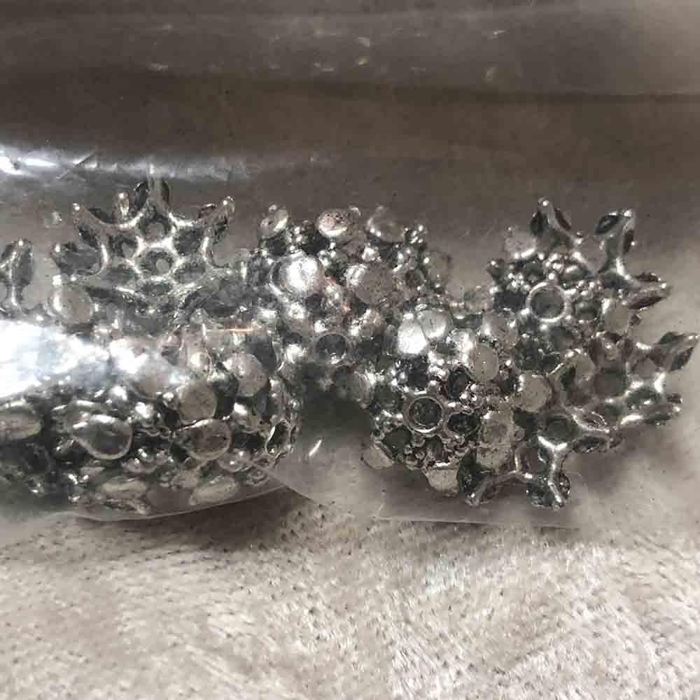 Pewter Bead Caps