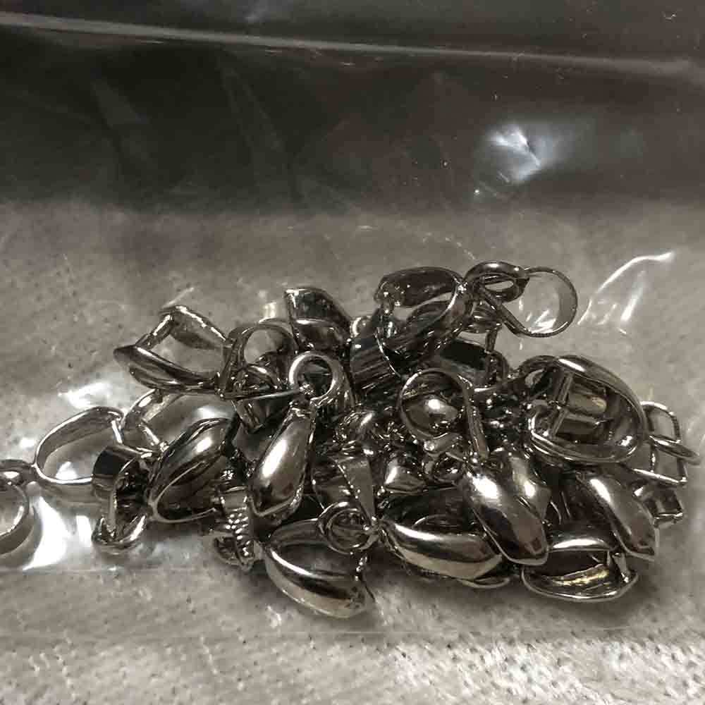 Nickel Plated Pinch Bails