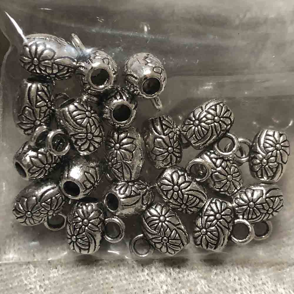 Pewter Sunflower Drops