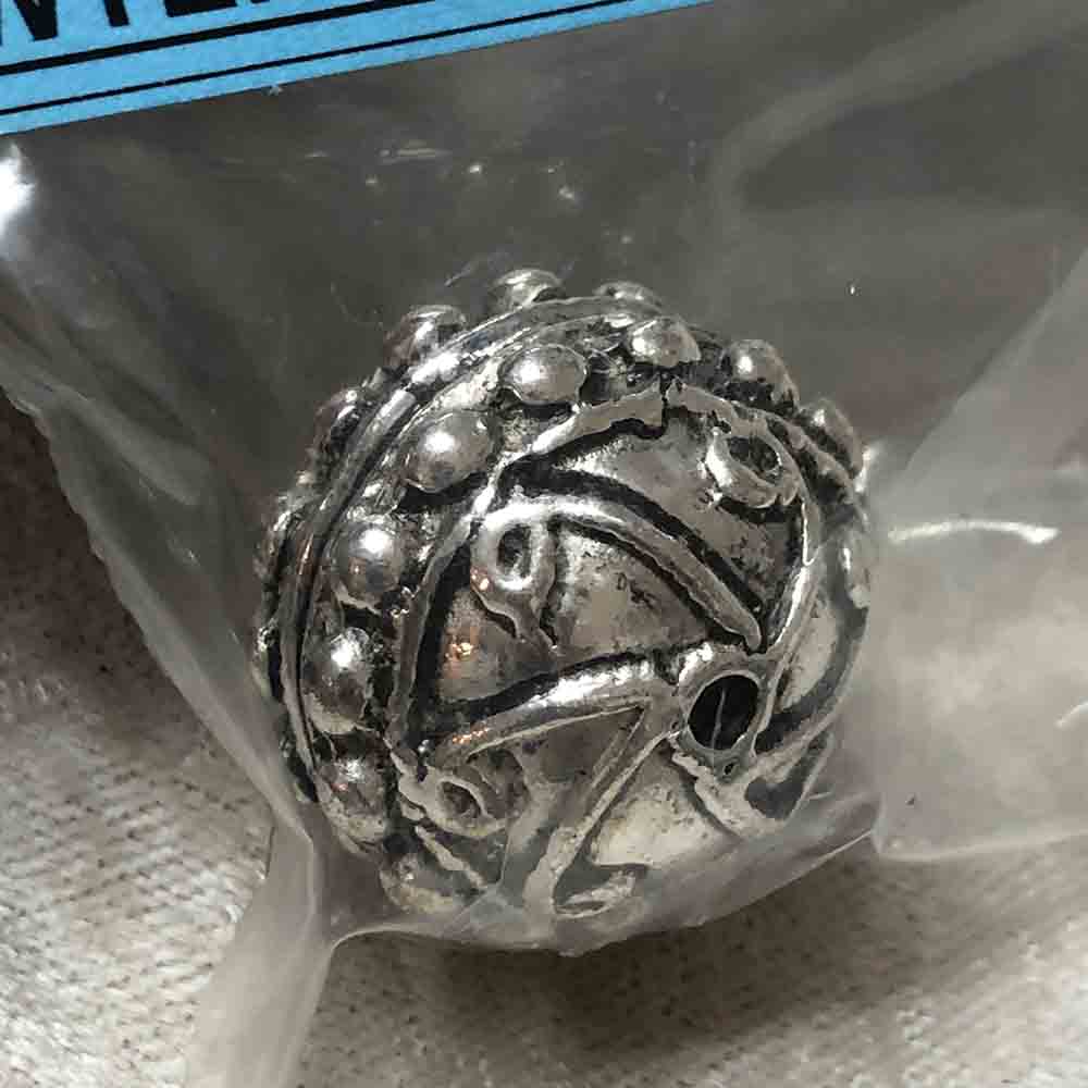 Pewter Large Sleigh Bell Bead