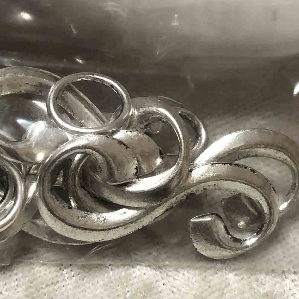 Pewter Giant S Hook Clasps