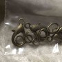 Antique Brass XXLG Lobster Clasps