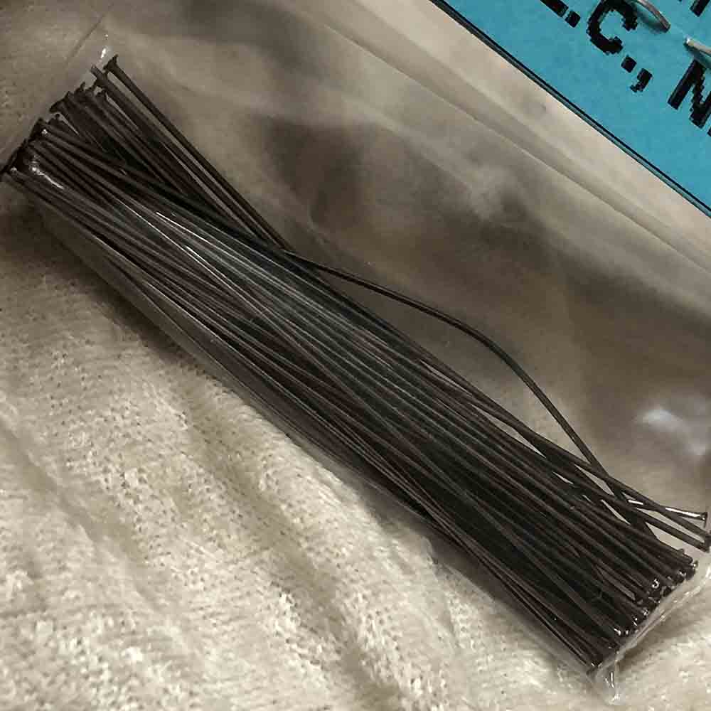 Gunmetal 2 3/4" Head Pins