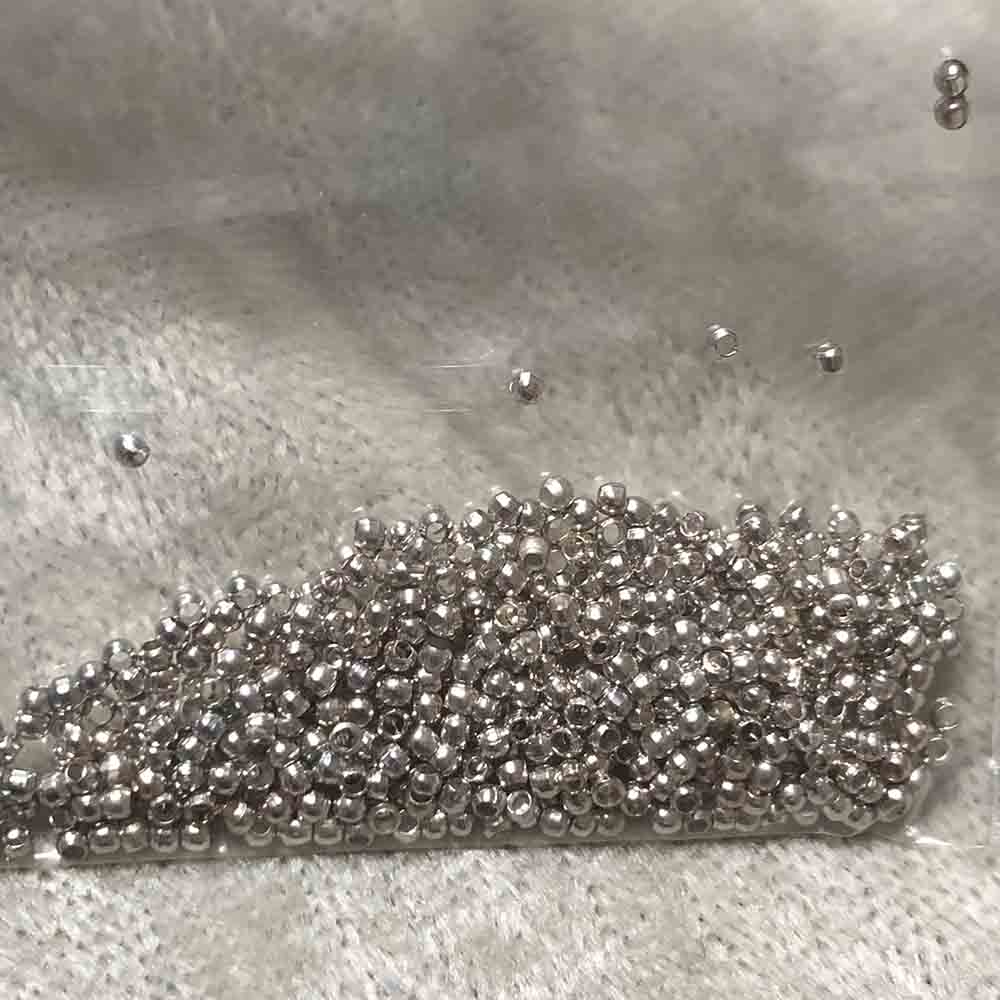 Pewter Tiny 1.5mm Round Beads