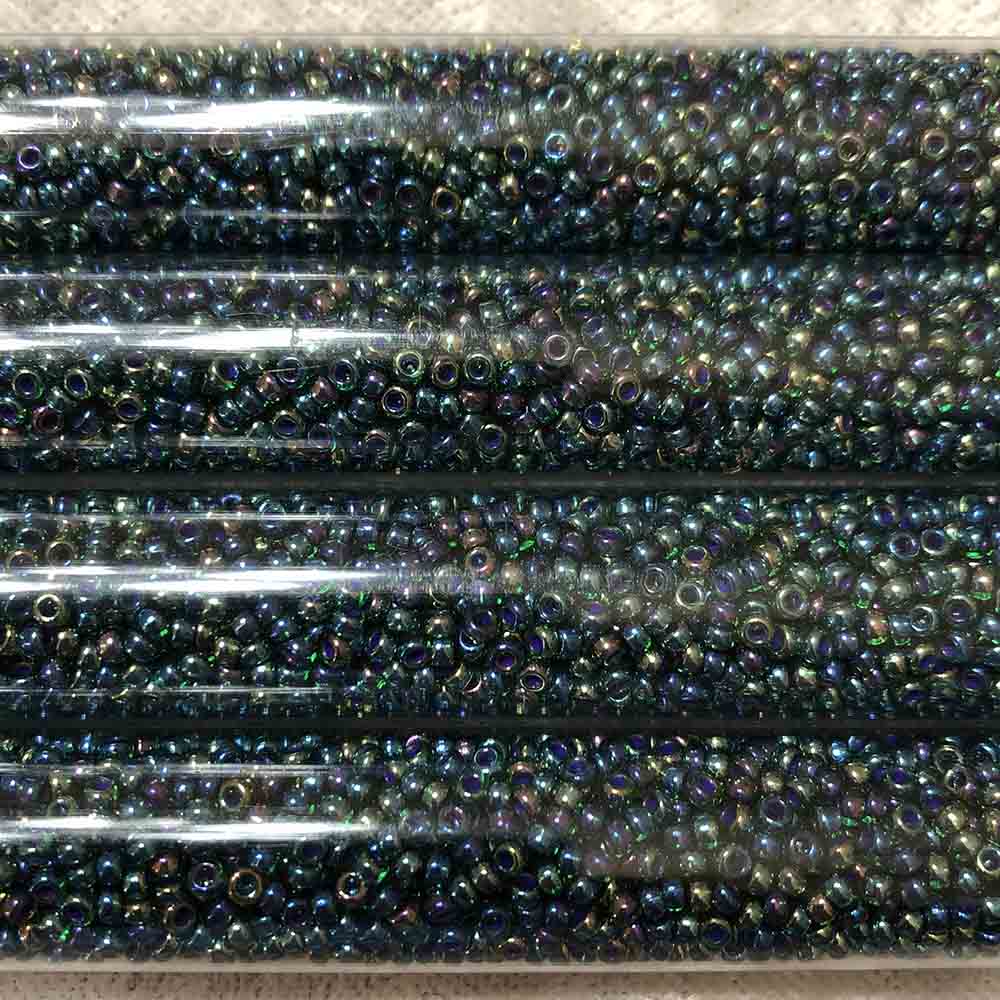 11/0 Forest Green Iris 330C Japanese Seed Beads