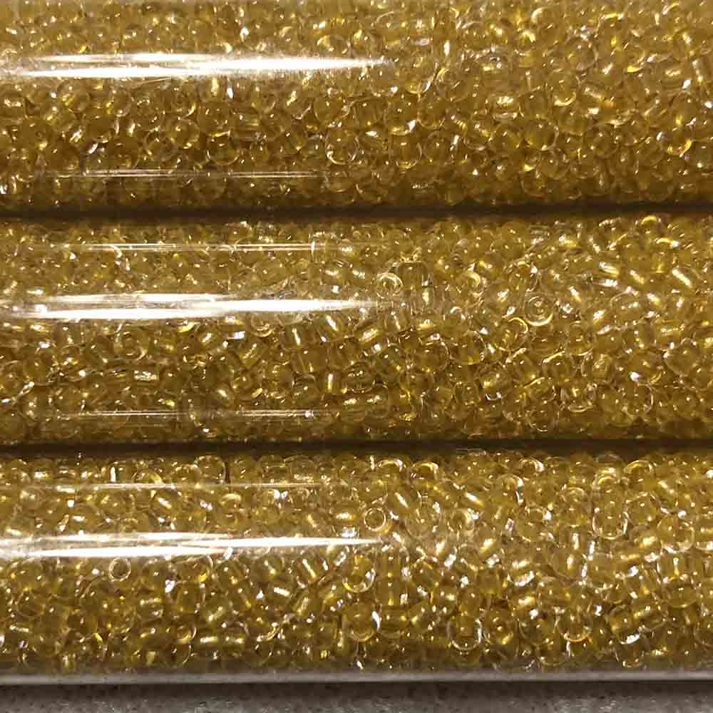 11/0 Transparent Honey 376C Japanese Seed Beads