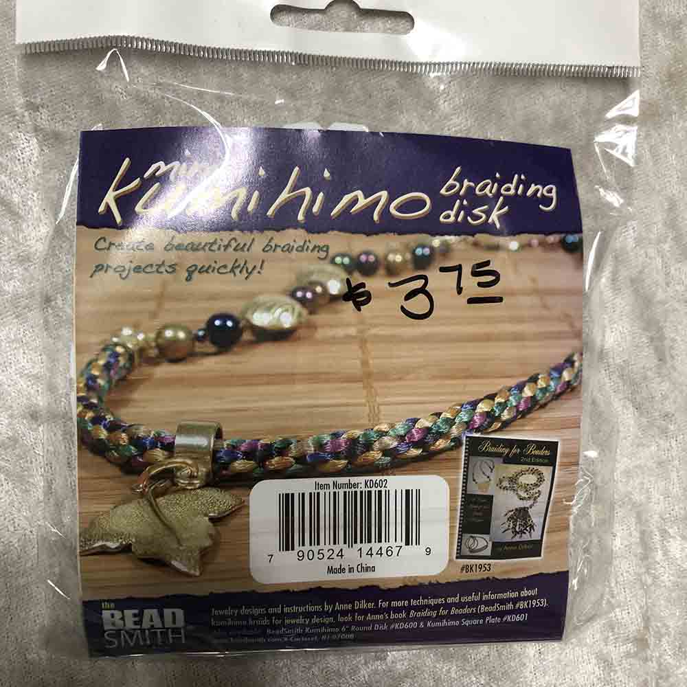 Mini Kumihimo Braiding Disk