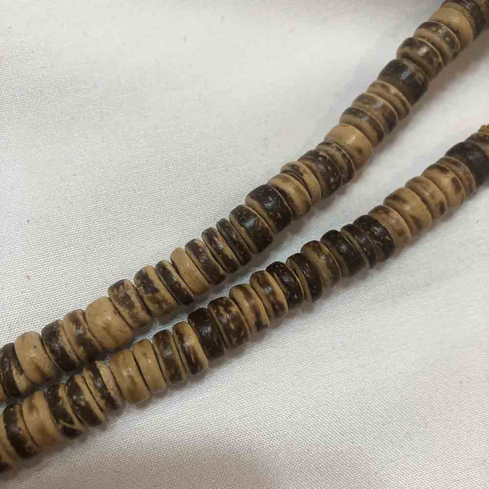 Medium Natural Coconut Shell Heishi Beads