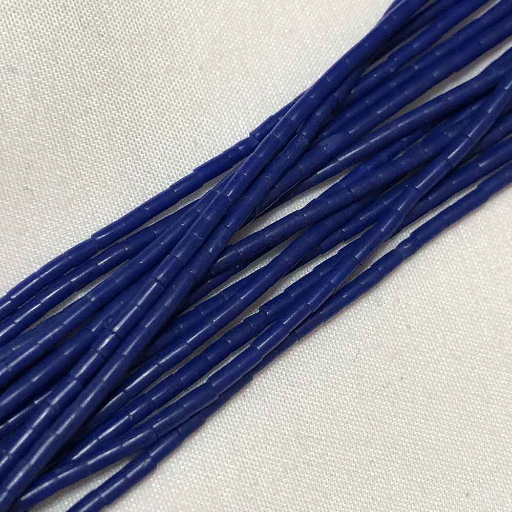 Small Blue Lapis Tube Shape Heishi Beads