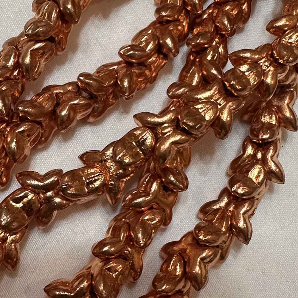 Hollow Copper Butterfly Beads