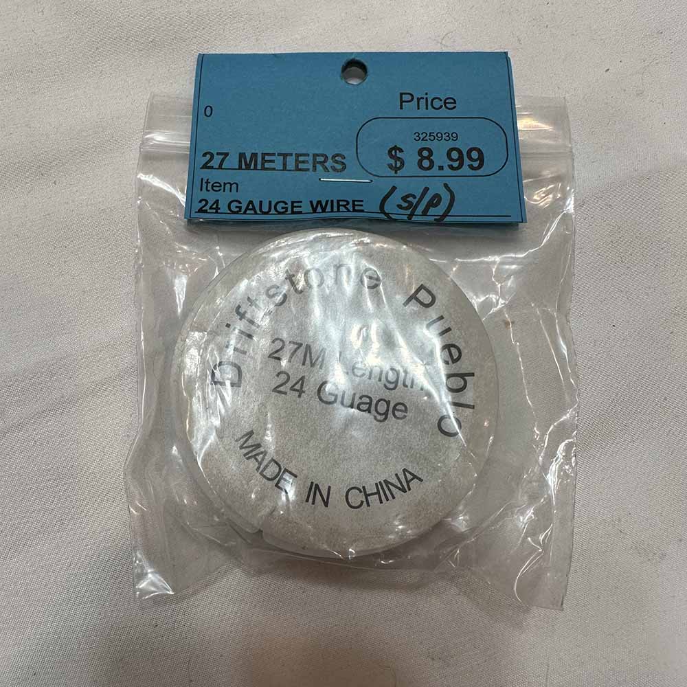 1 package 24 Gauge Silver Plated Craft Wire