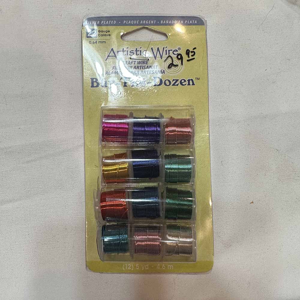 1 Package 12 Color 22 Gauge Craft Wire