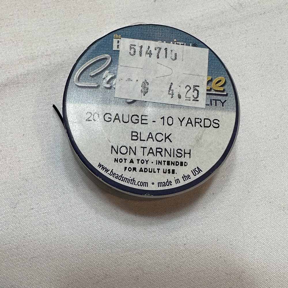 1 package 20 Gauge Black Non Tarnish Craft Wire