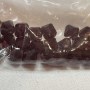 Garnet 8mm Bicone Crystal Beads