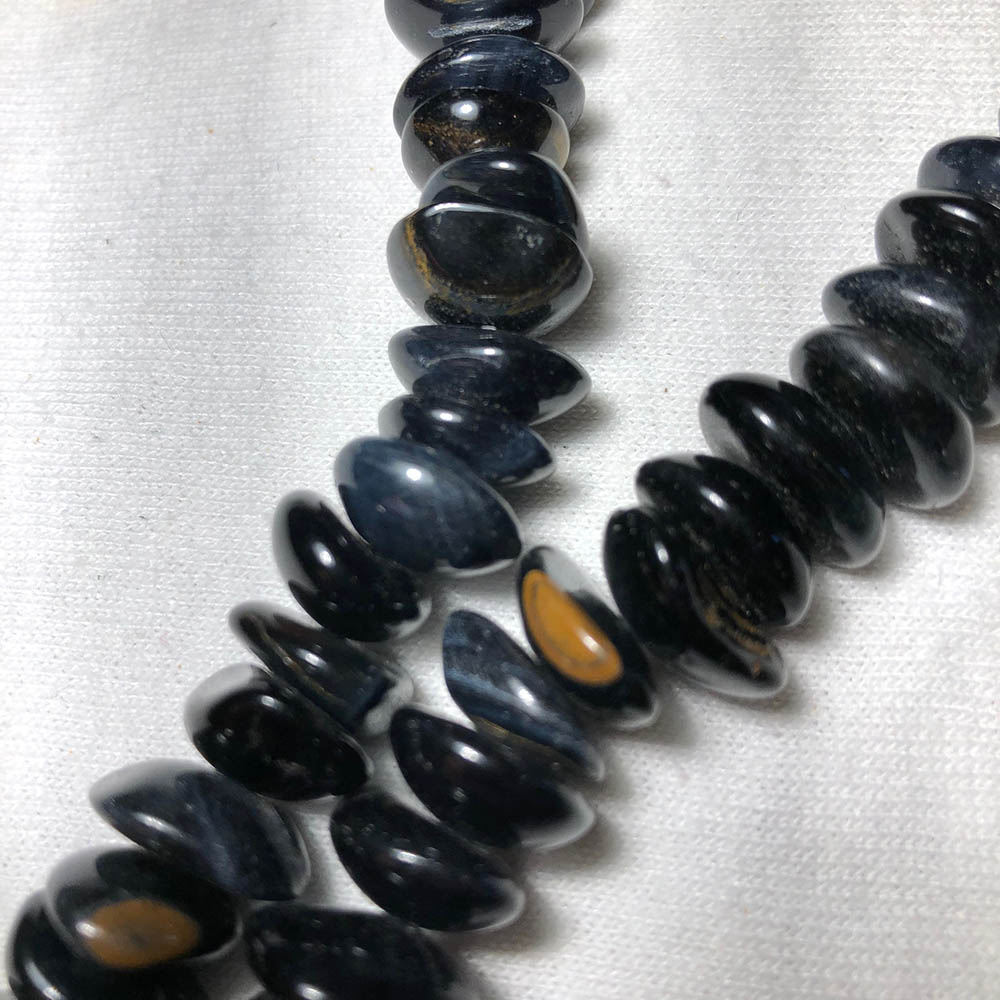 Blue Tigereye Nugget  Beads