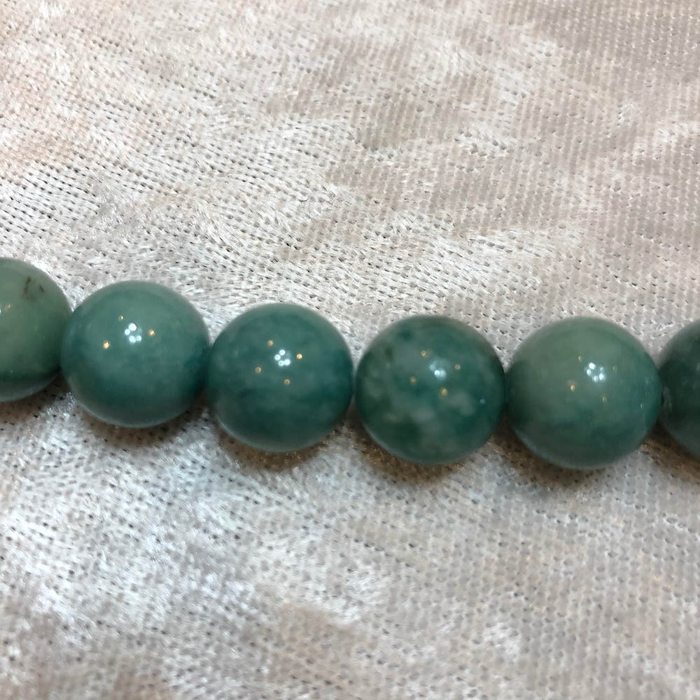 Brazil Rainforest Jasper 12mm Round Beads