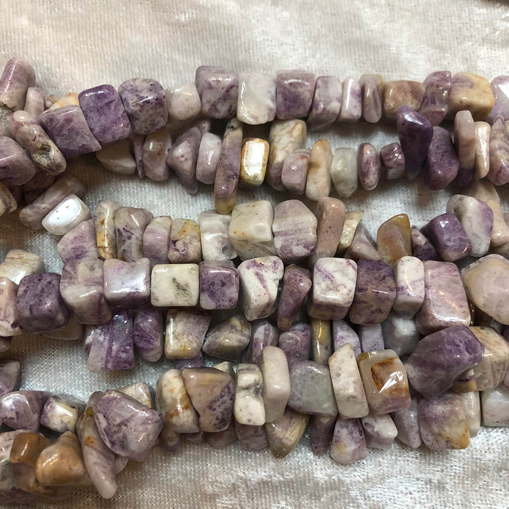 Purple Sodalite Nugget Beads