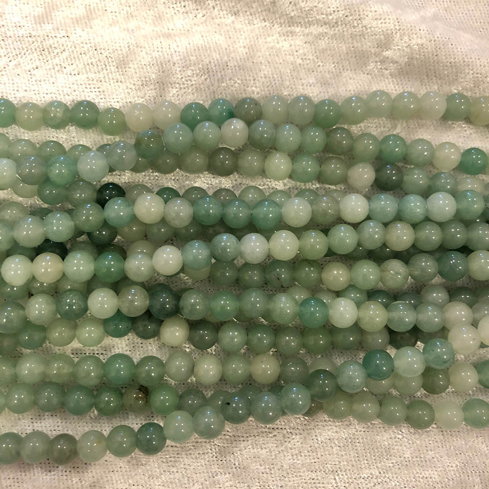 Green Aventurine Round 6mm Beads