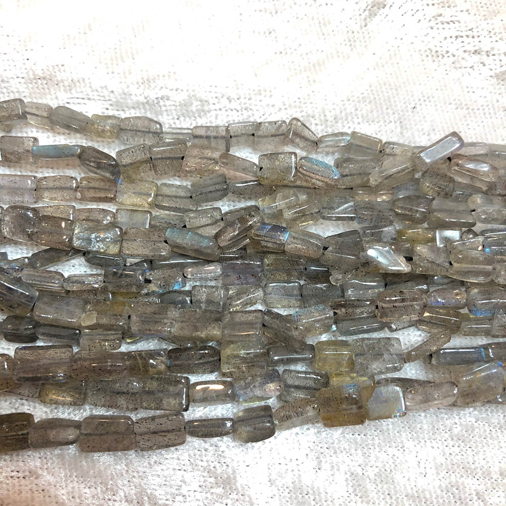 Moonstone Flat Rectangle Beads