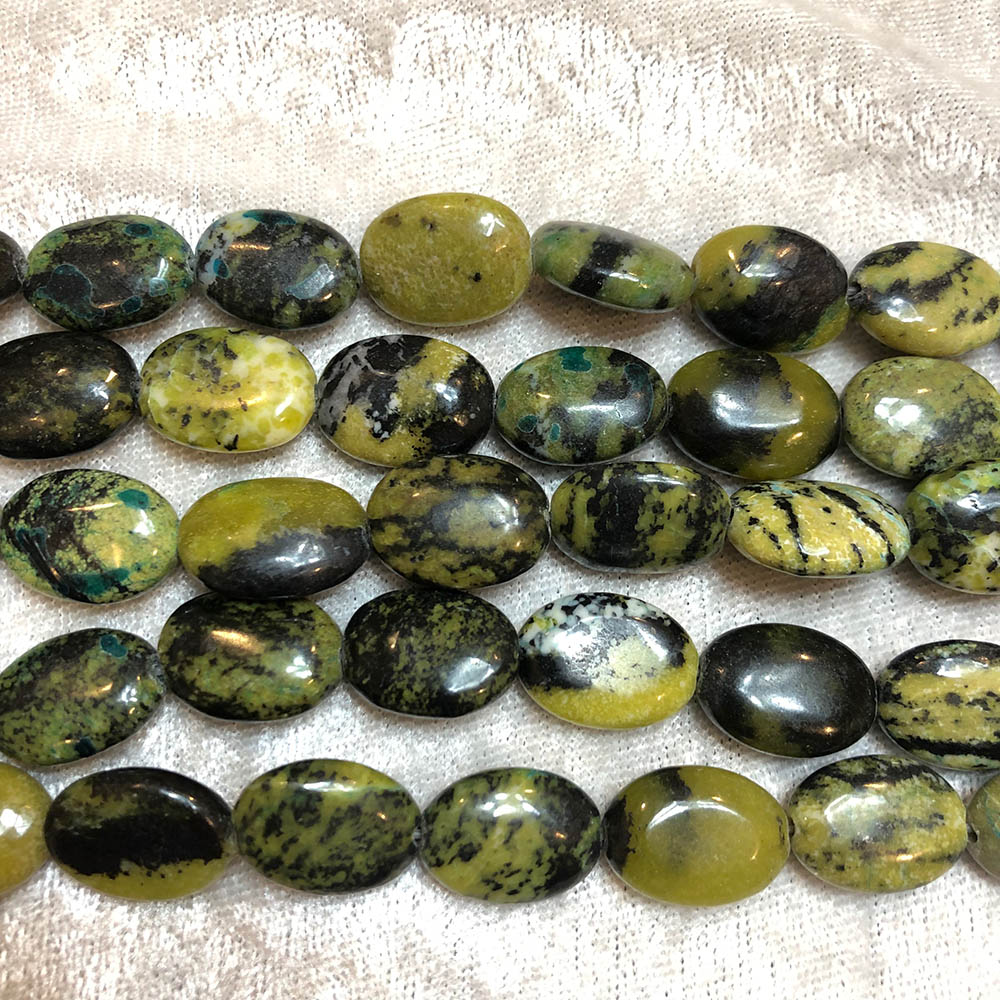 Yellow Turtle Jasper Ovals