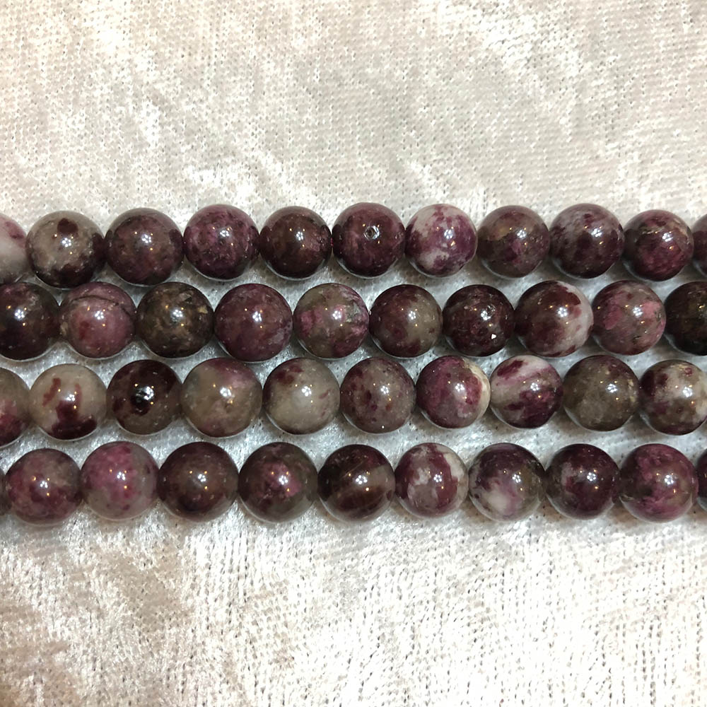 Ruby Quartz Round Beads 8mm