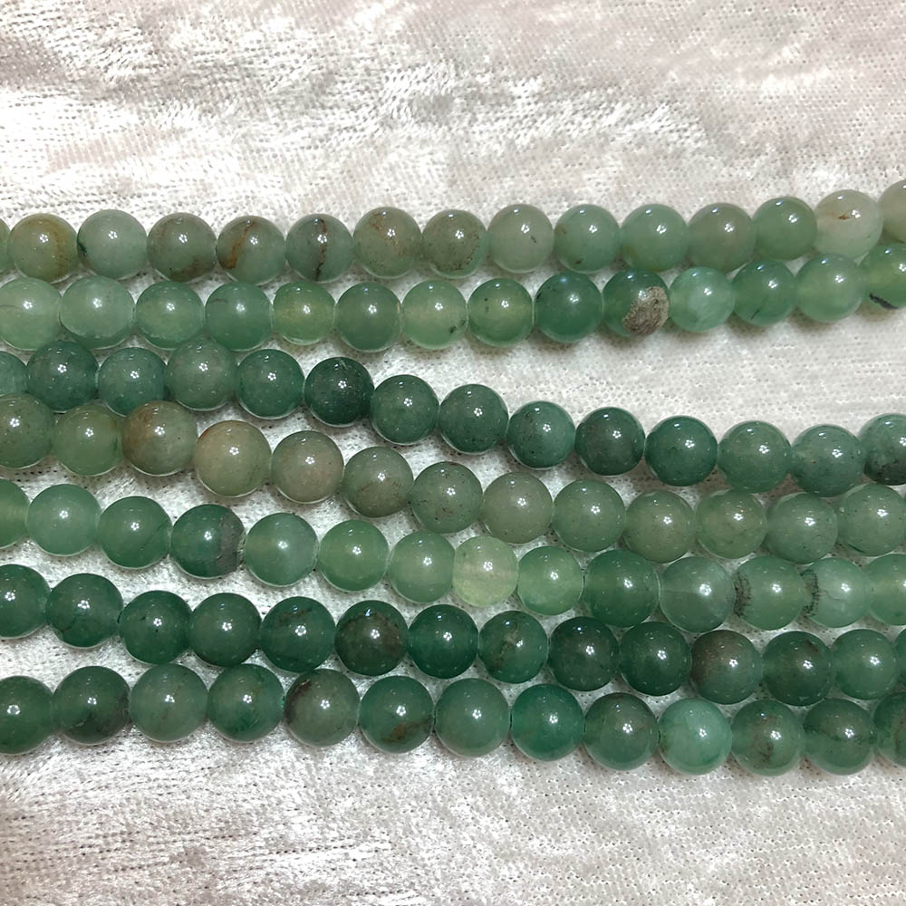 Green Aventurine Round Beads 8mm