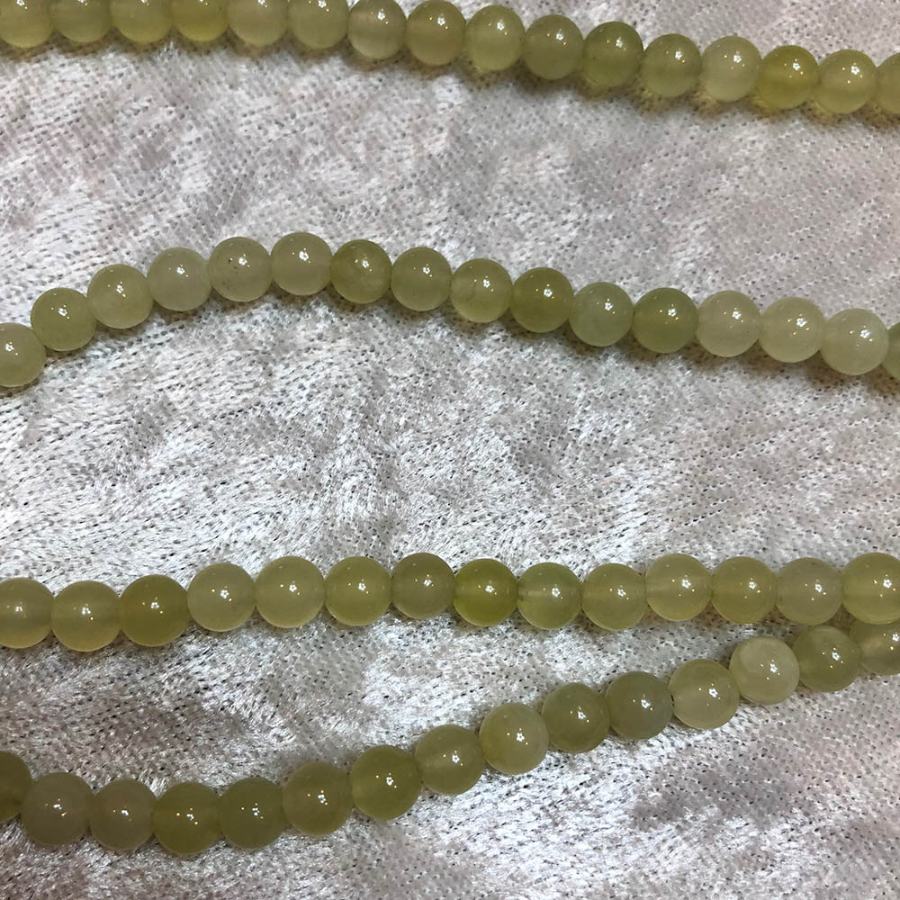 New Jade Small Round Beads