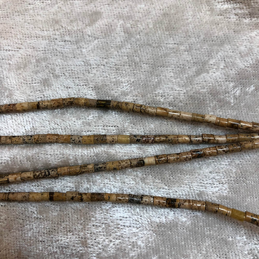 Picture Jasper Small Heishi Beads