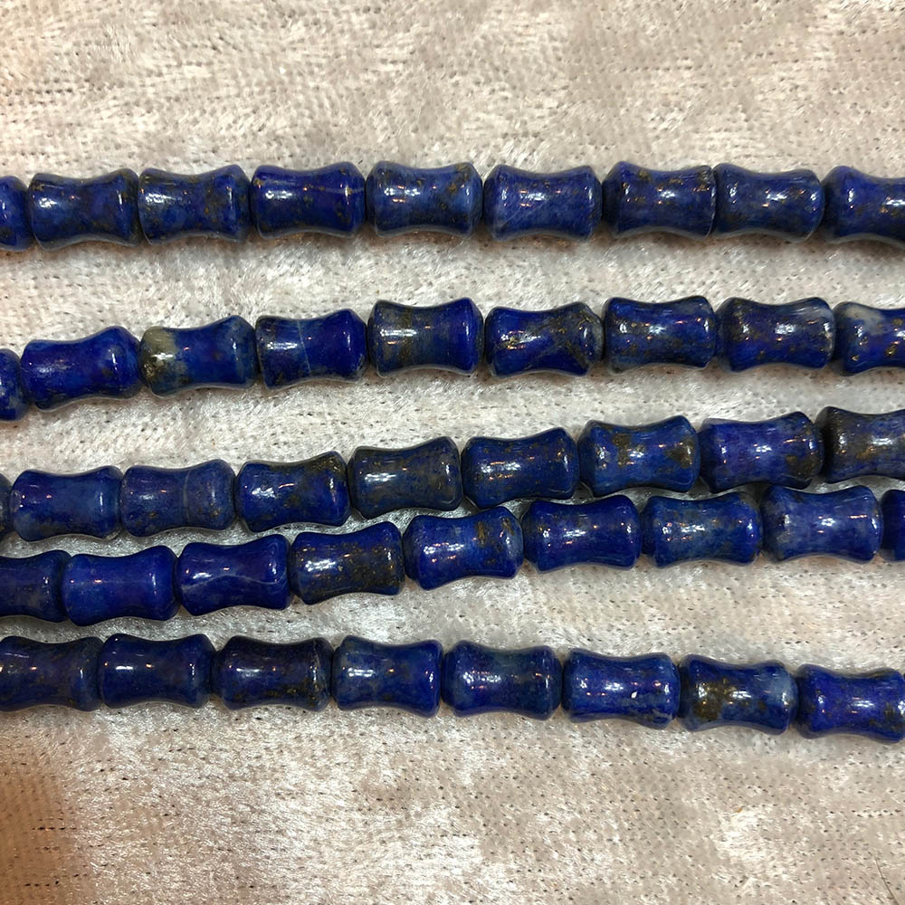 Lapis Lazuli Bone Shaped Beads