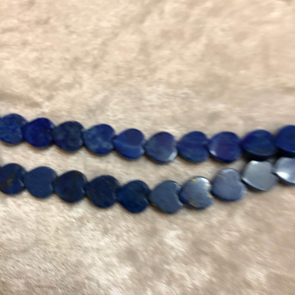 Lapis Lazuli Small Heart Shape Beads