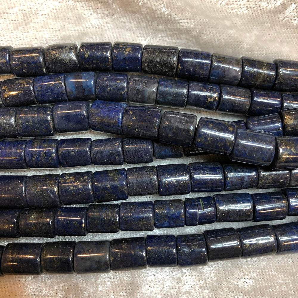 Lapis Lazuli Medium Tube Beads