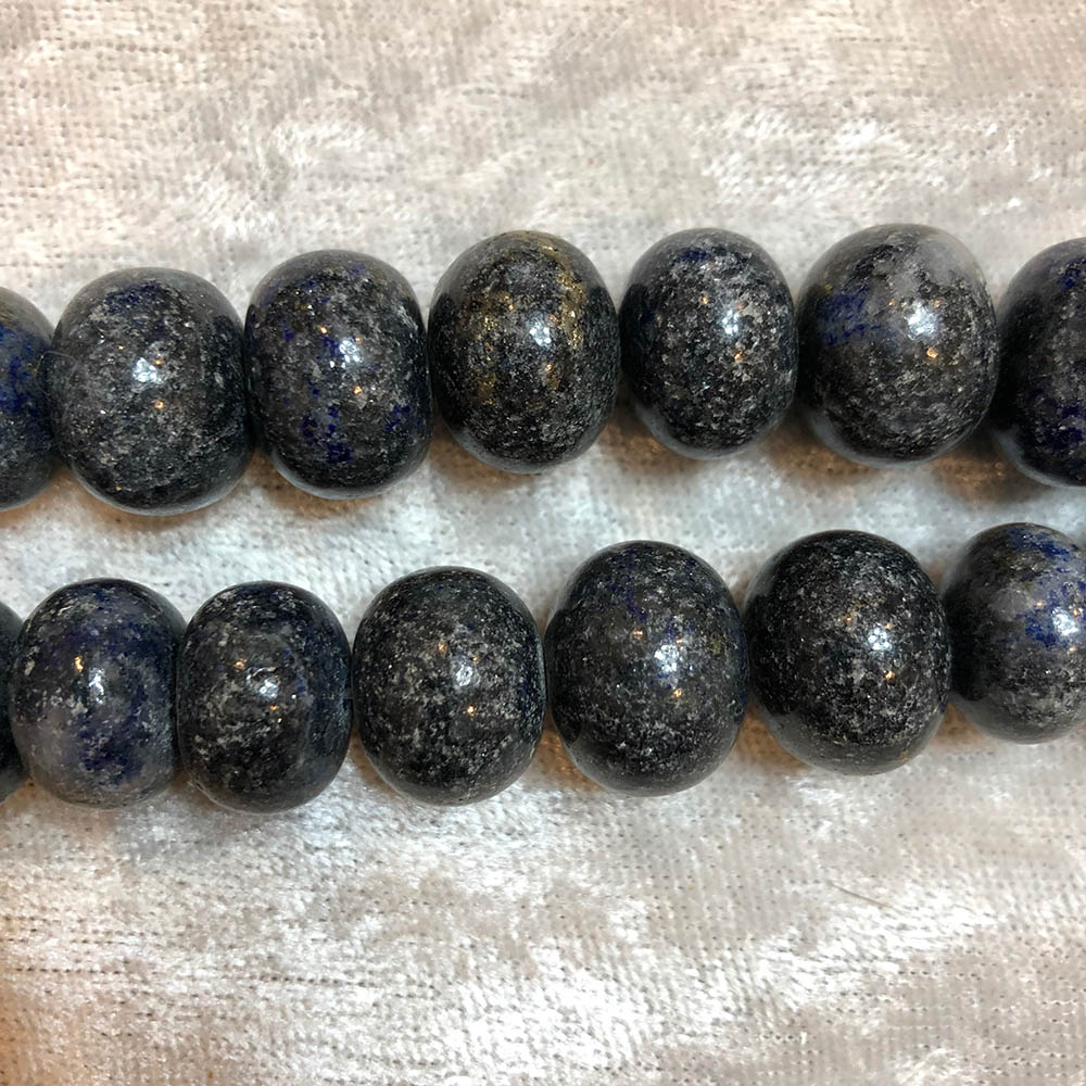 Lapis Lazuli Large Rondelle Beads