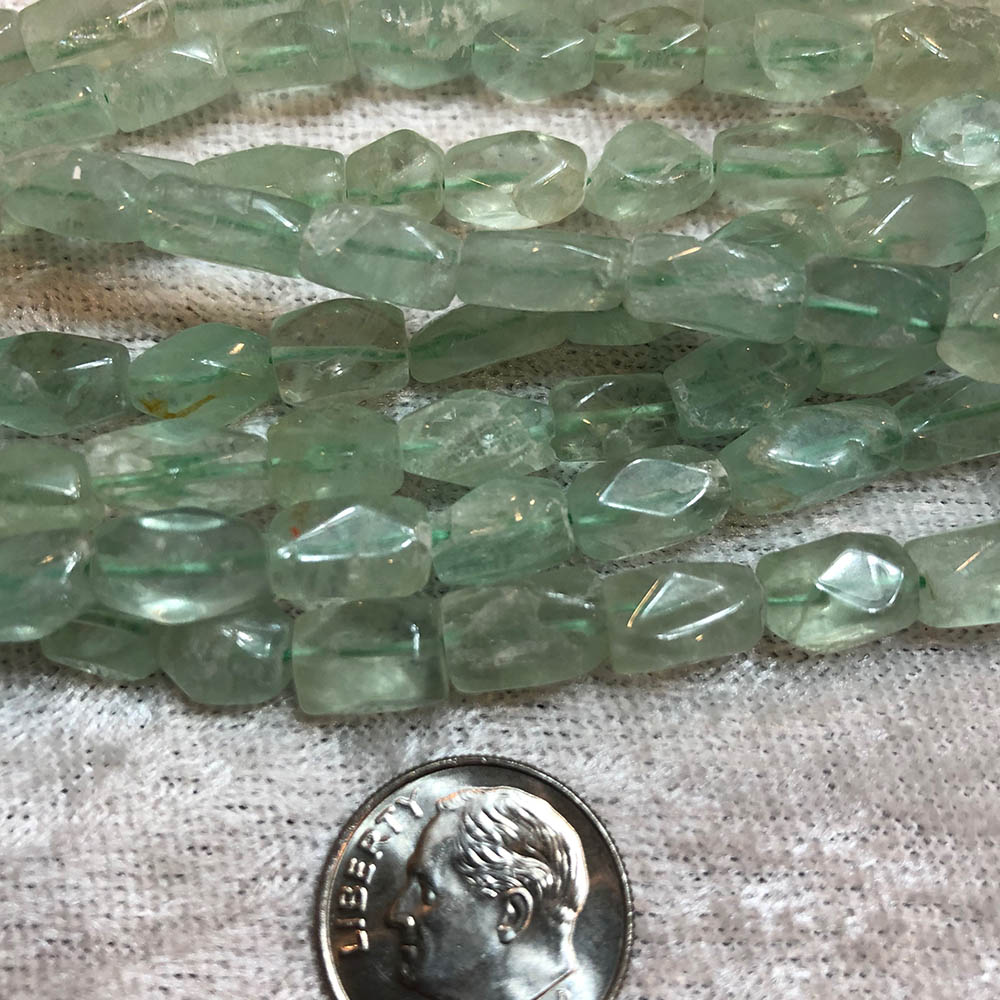 Blue Topaz Faceted Oval Beads