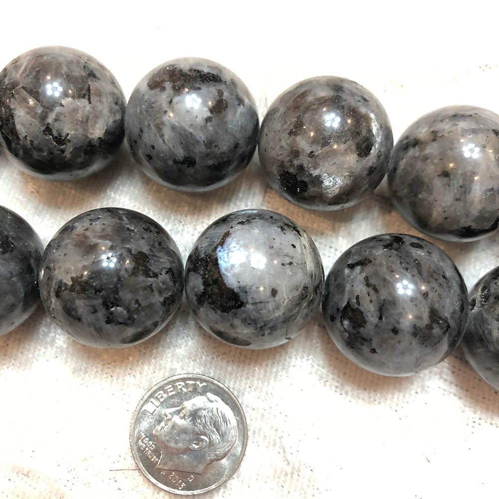 Large Labradorite Round Beads 20mm