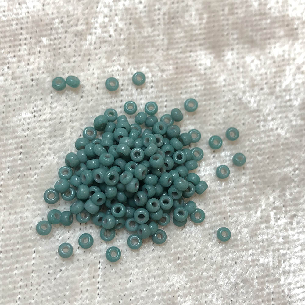 11/0 Opaque Juniper Berry 412H Japanese Seed Beads