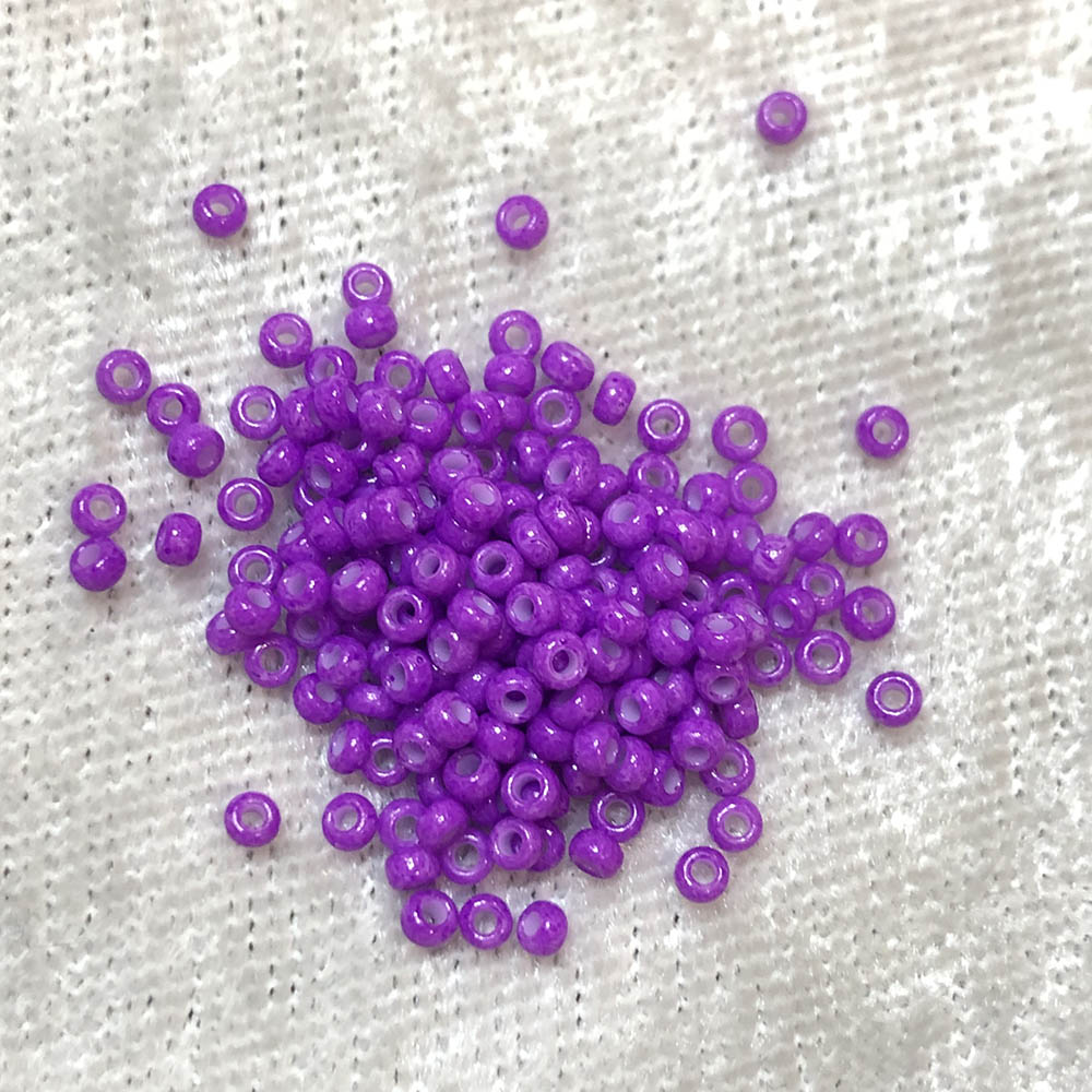 11/0 Opaque Deep Plum 419B Japanese Seed Beads