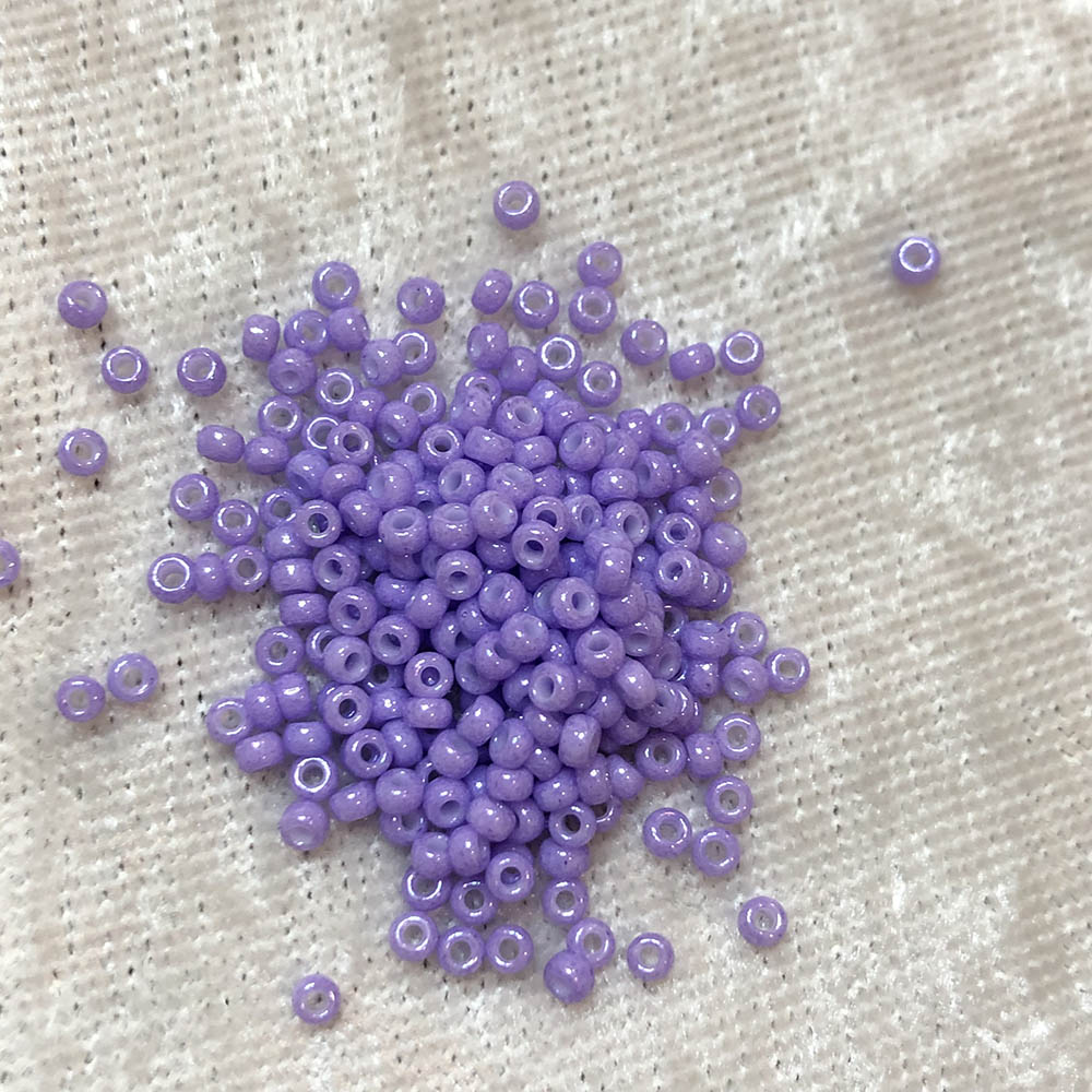 11/0 Opaque Lilac 419C Seed Beads Japanese Seed Beads